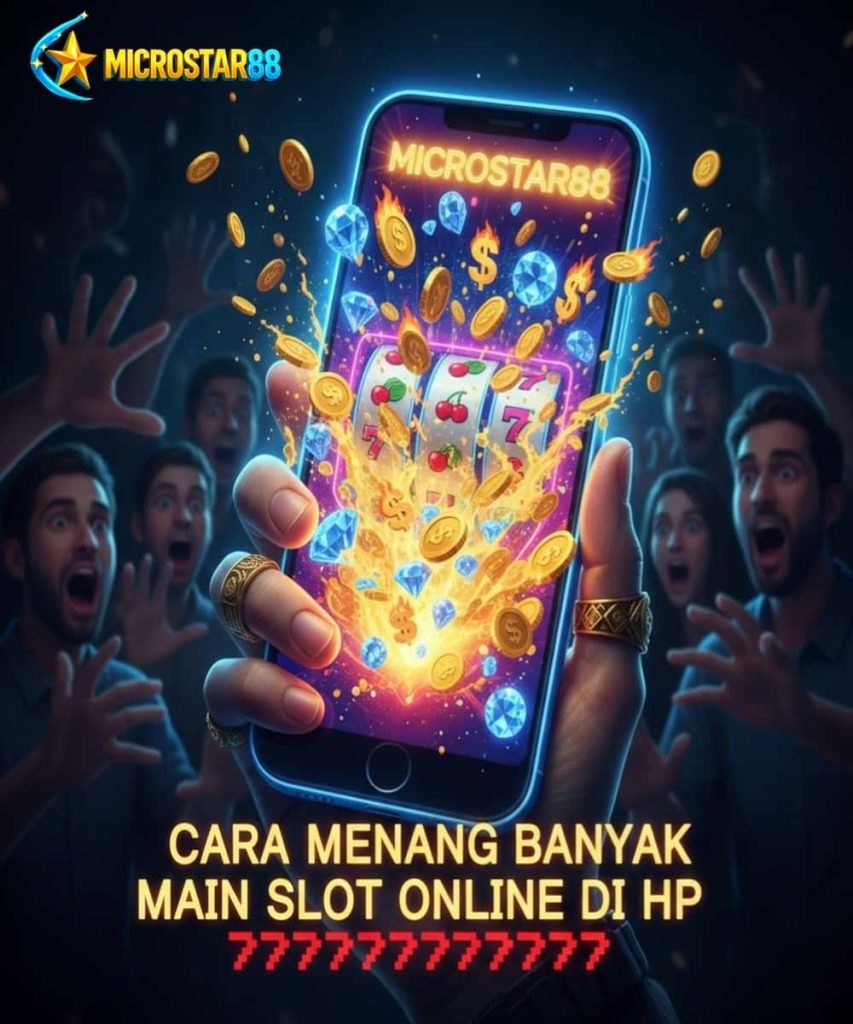 cara menang banyak main slot online di hp